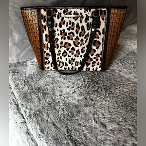 BRAHMIN MEDIUM ASHER TOTE LEOPARD CAPELLA SHOULDER BAG EUC

Non smoking Home